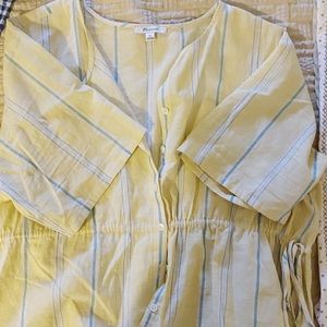 Madewell Tie Waist Button Down